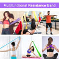 Pilates Yoga Strength Training Physiotherapy Rehabilitation Premium Quality Fitness Bands, Colorful Exercise Bands